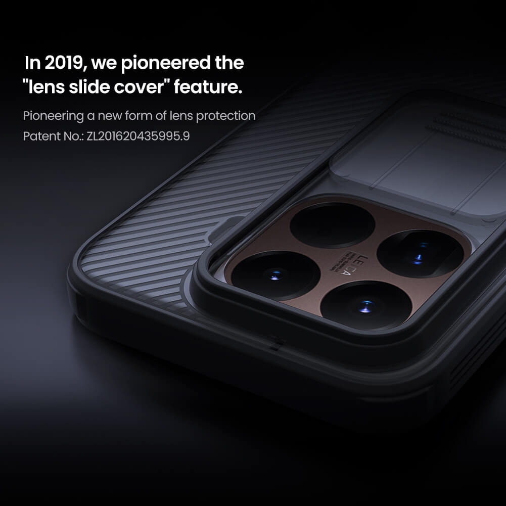 Чехол-крышка NILLKIN для Xiaomi 15T Pro (серия CamShield Pro Clear version)